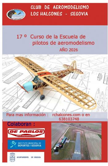 17º Curso de la Escuela de pilotos de aeromodelismo 2026
